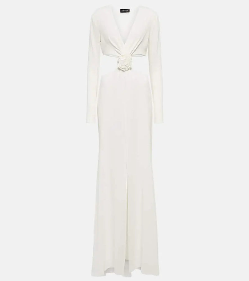 Blumarine Embellished cutout gown | LYBSTORE