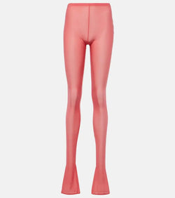 Blumarine Semi-sheer leggings | LYBSTORE