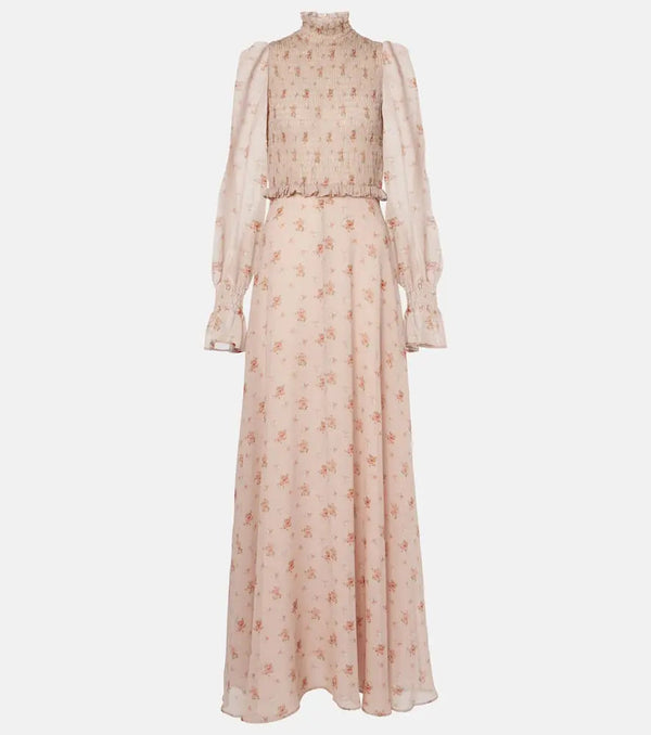 Blumarine Silk Georgette gown | LYBSTORE