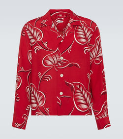 Bode Creeping Begonia printed shirt