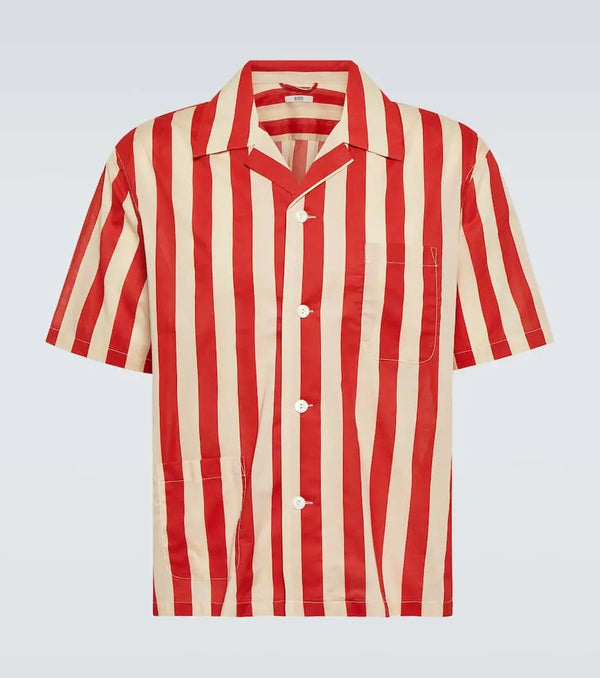 Bode Valance striped cotton shirt | LYBSTORE