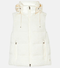 Bogner Falka teddy wool-blend down vest