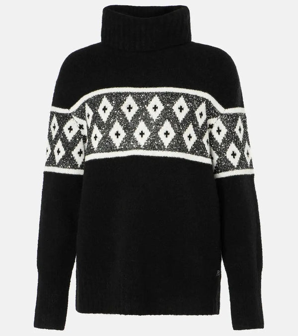 Bogner Uda sequined wool-blend sweater | LYBSTORE