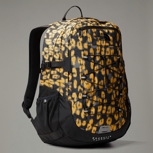 The North Face Borealis Classic Backpack Summit Gold Leopard Print