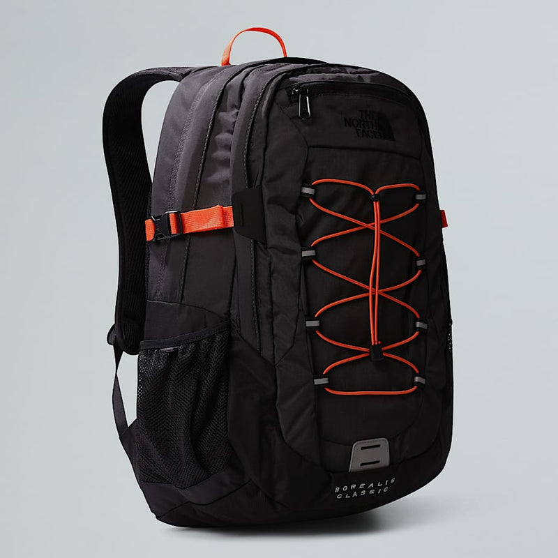 The North Face Borealis Classic Backpack Asphalt Grey-retro Orange-npf male
