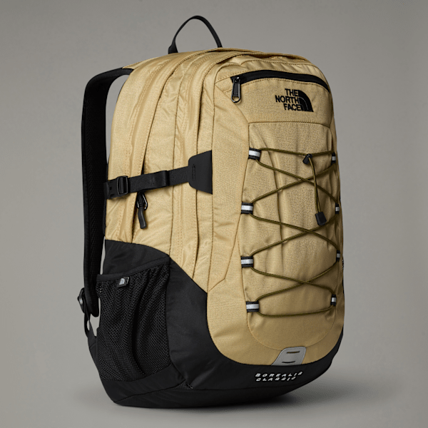 The North Face Borealis Classic Backpack Khaki Stone-tnf Black