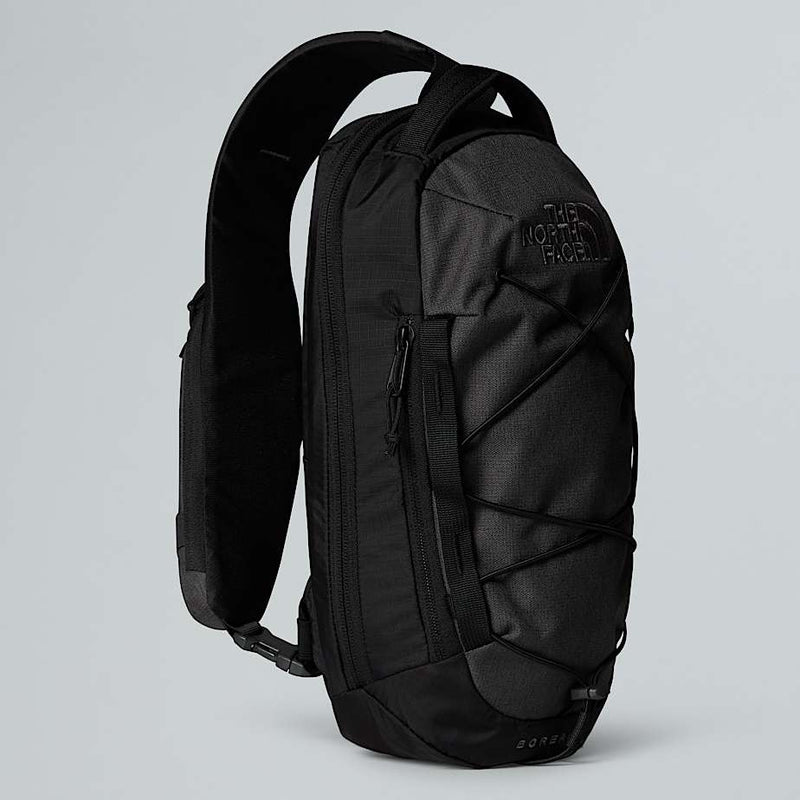 The North Face Borealis Sling Backpack Asphalt Grey Light Heather tnfblck