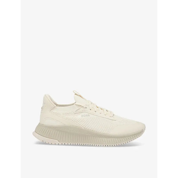 Boss Branded knitted low-top trainers | Boss