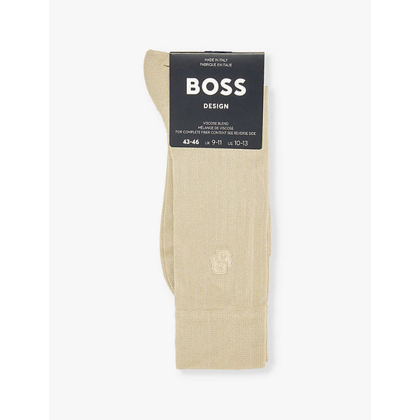  Boss stretch-woven knitted socks