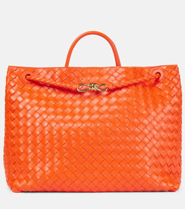 Bottega Veneta Andiamo Large Intrecciato leather tote bag