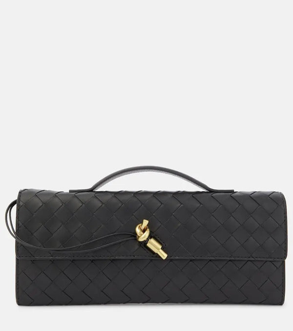 Bottega Veneta Andiamo Long Small leather clutch