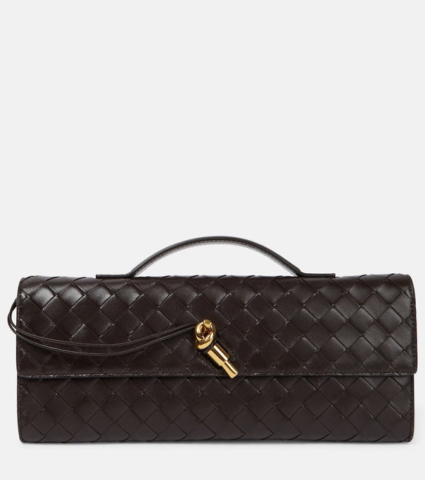 Bottega Veneta Andiamo Long leather clutch | LYBSTORE