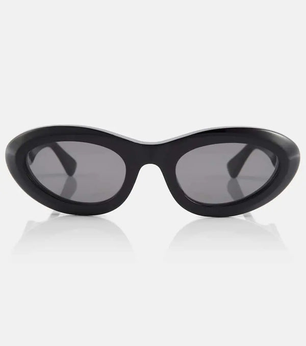 Bottega Veneta Bombe oval sunglasses | LYBSTORE