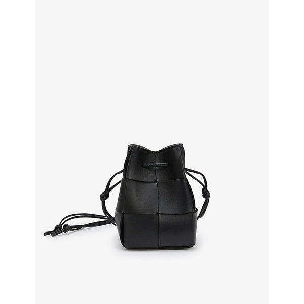 Womens Bottega Veneta Cassette mini leather bucket bag