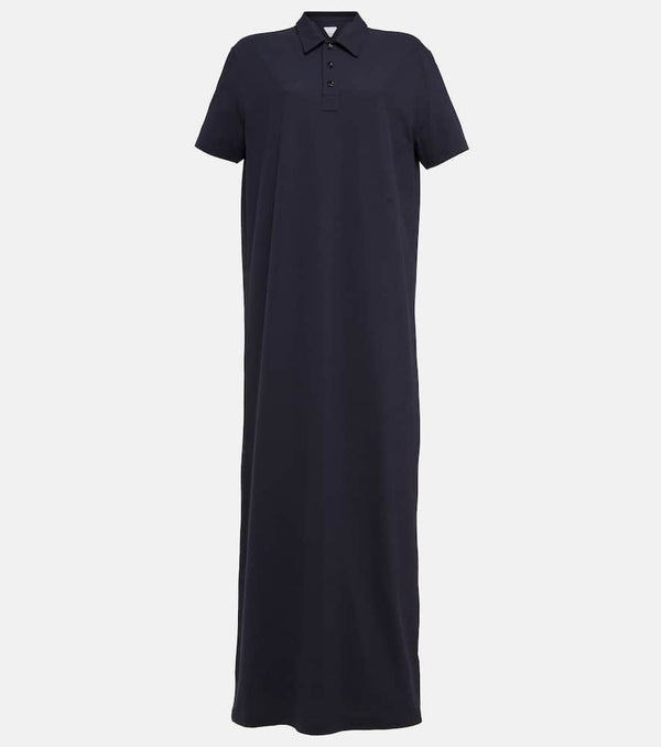 Bottega Veneta Cotton-blend piqué polo dress