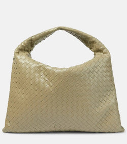 Bottega Veneta Hop Intrecciato Large leather tote bag | LYBSTORE