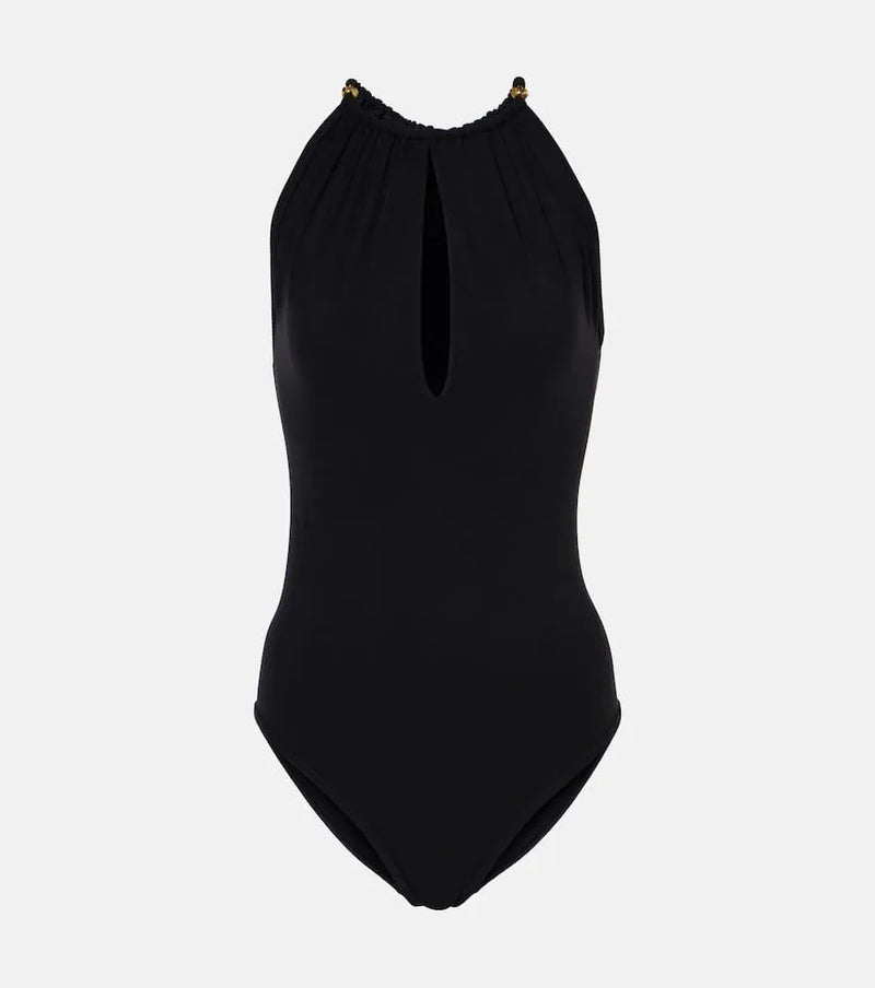 Bottega Veneta Knot cutout swimsuit