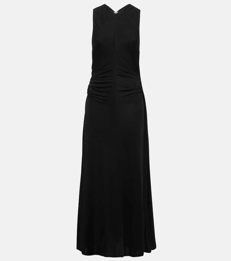 Bottega Veneta Knot jersey maxi dress