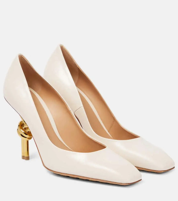 Bottega Veneta Knot leather pumps | LYBSTORE