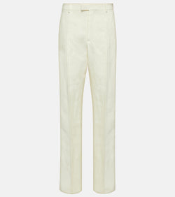 Bottega Veneta Linen straight pants