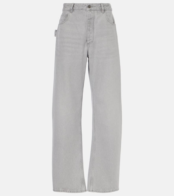 Bottega Veneta Mid-rise wide-leg jeans