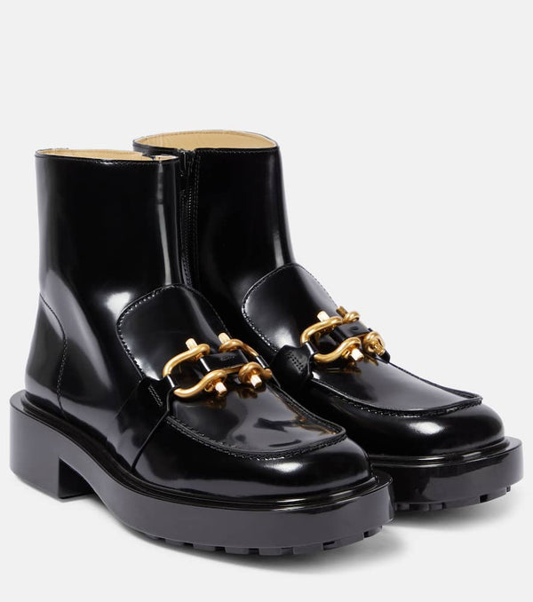 Bottega Veneta Monsieur leather ankle boots