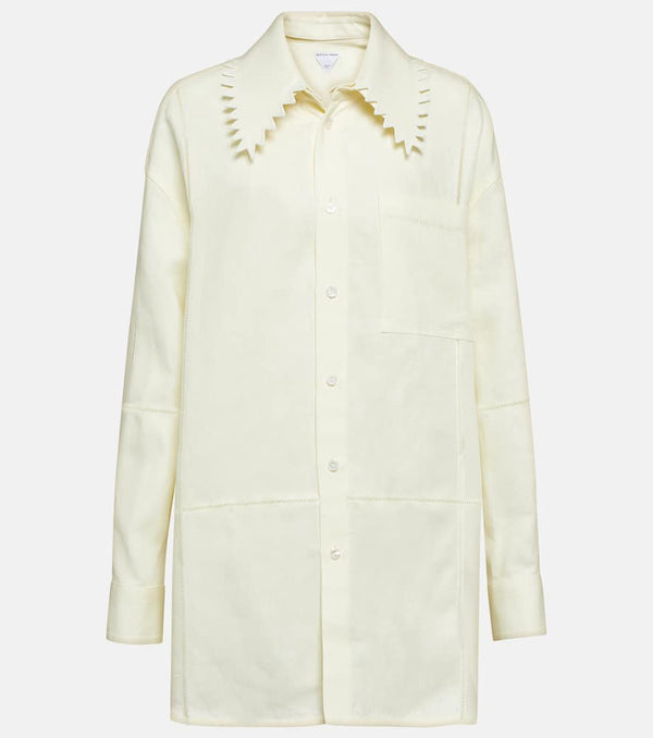 Bottega Veneta Oversized linen shirt