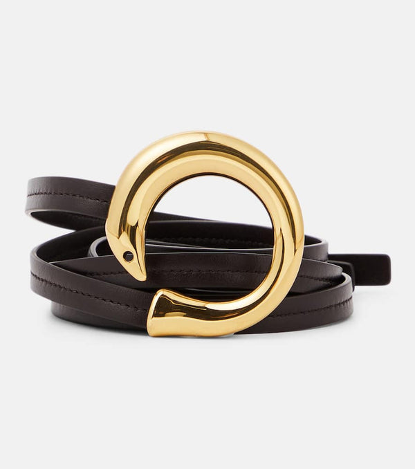 Bottega Veneta Sardine leather belt