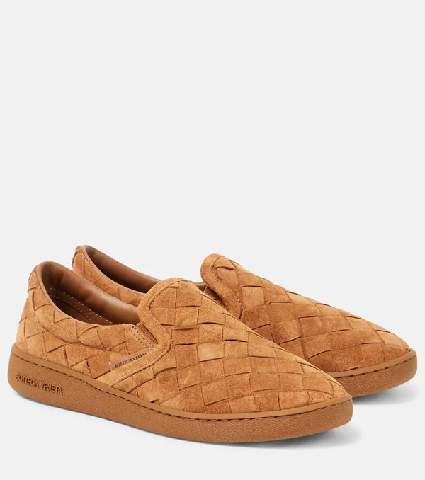 Bottega Veneta Sawyer suede slip-on sneakers