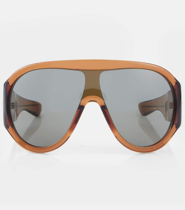 Bottega Veneta Scudo oversized sunglasses