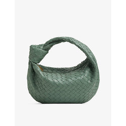 Bottega Veneta Teen Jodie intrecciato-weave leather shoulder bag