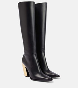 Bottega Veneta Tex leather knee-high boots