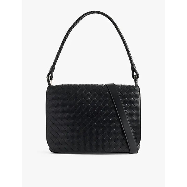 Bottega Veneta Woven-texture leather cross-body bag | Bottega Veneta