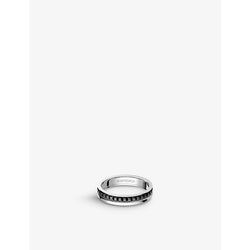 Boucheron Quatre Black Edition 18ct white-gold wedding band