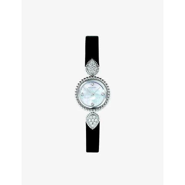 Boucheron WA015701 Serpent Bohème stainless-steel and 0.56ct diamond quartz watch