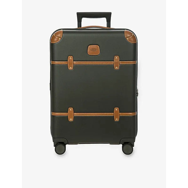 Brics Bellagio four-wheel recycled-polycarbonate cabin suitcase 55cm | Brics