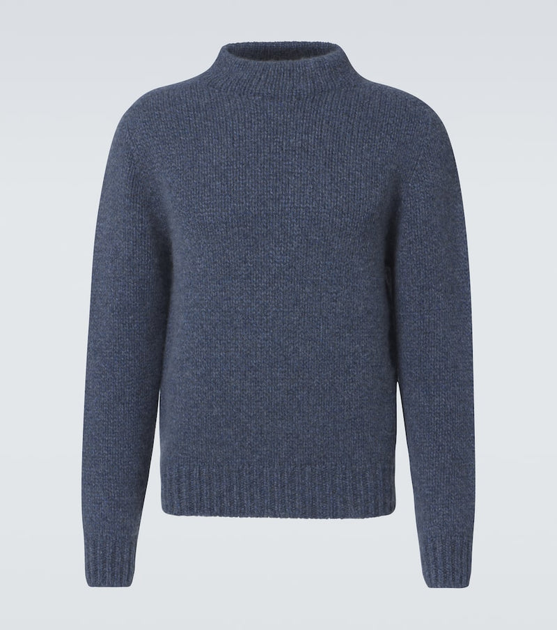 Brioni Cashmere mouliné sweater | LYBSTORE