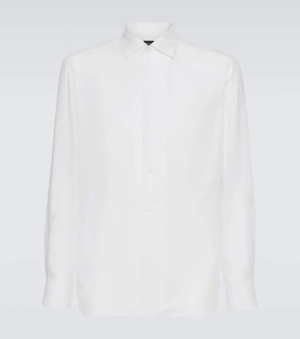 Brioni Cotton and cashmere shirt