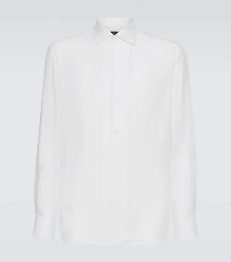 Brioni Cotton and cashmere shirt