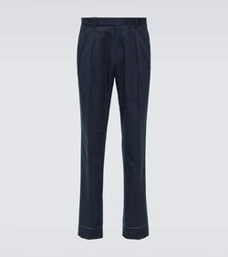 Brioni Elba cotton gabardine chinos