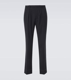 Brioni Elba wool straight pants