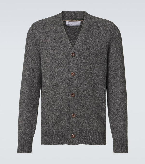 Brunello Cucinelli Alpaca and cotton-blend cardigan