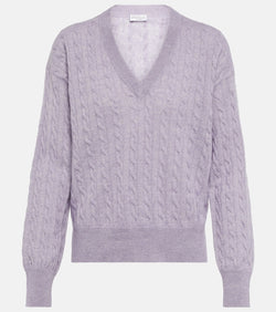 Brunello Cucinelli Cable-knit alpaca and cotton sweater