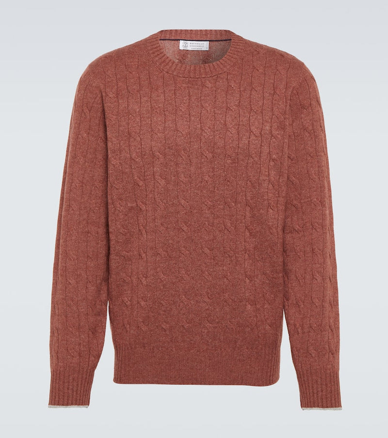 Brunello Cucinelli Cable-knit cashmere sweater