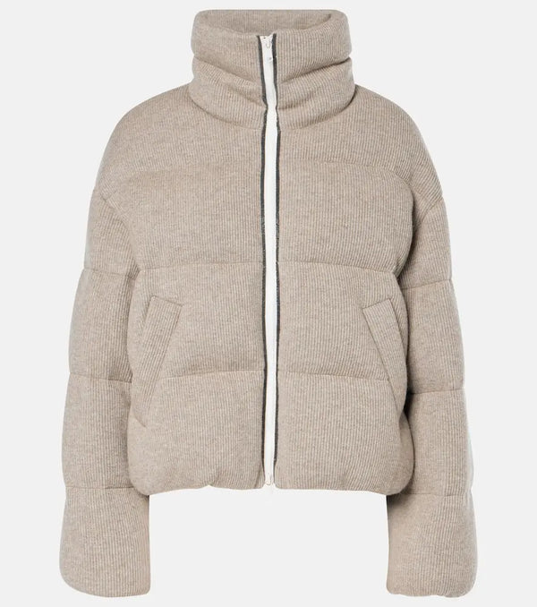 Brunello Cucinelli Cashmere down jacket | LYBSTORE