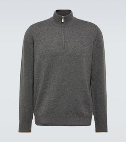 Brunello Cucinelli Cashmere half-zip sweater