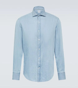 Brunello Cucinelli Chambray denim shirt