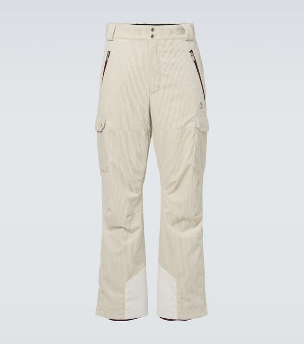 Brunello Cucinelli Cotton and cashmere ski pants