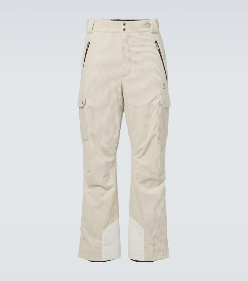 Brunello Cucinelli Cotton and cashmere ski pants