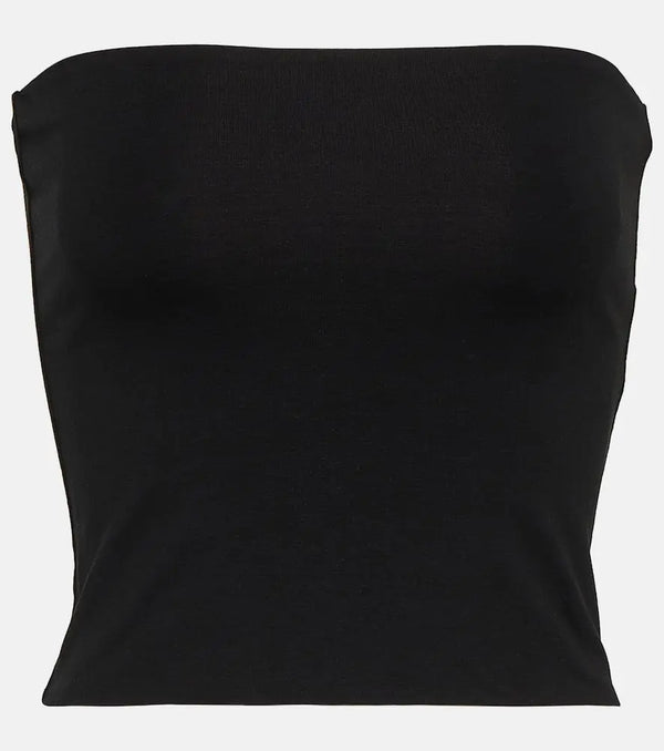 Brunello Cucinelli Cotton-blend tube top | LYBSTORE